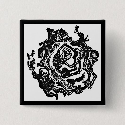 Dia de los muertos Button (Vorderseite)