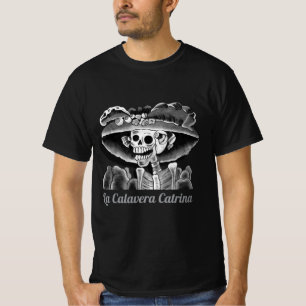 Dia de los Muertos Calavera Catrina T-Shirt