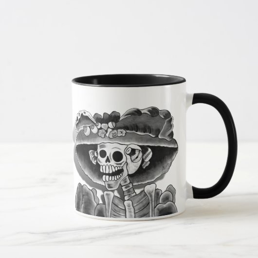 Dia De Los Muertos Calavera Catrina Tasse (Rechts)