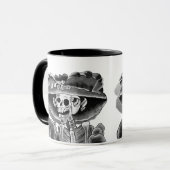 Dia De Los Muertos Calavera Catrina Tasse (Vorderseite Links)