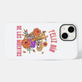 Dia De Los Muertos Case-Mate iPhone Hülle (Rückseite (Horizontal))