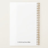 Dia de Los Muertos Cat Planer (Rückseite)