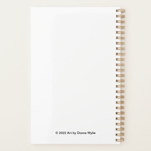 Dia de Los Muertos Cat Planer (Rückseite)