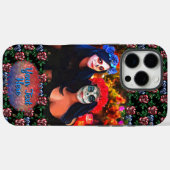 Dia de Los Muertos Catrinas 1718 Case-Mate iPhone Hülle (Rückseite (Horizontal))