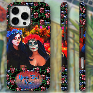 Dia de Los Muertos Catrinas 1718 iPhone 16 Pro Max Hülle