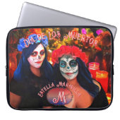 Dia de Los Muertos Catrinas 1718 Laptopschutzhülle (Vorderseite)