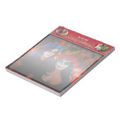 Dia de Los Muertos Catrinas 1718 Notizblock (Rotiert)