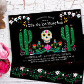 Dia de los Muertos Celebration Mexico Thema Einladung