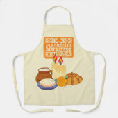 Dia De Los Muertos Celebration Schürze (Vorderseite)