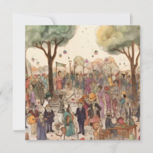 "Dia de los Muertos", Concerto de los Muertos Einladung