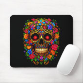 Dia De Los Muertos Costume Day Of The Dead Sugar S Mousepad (Mit Mouse)