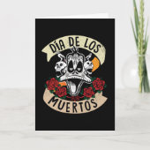 Día De Los Muertos DAFFY DUCK™ Karte (Vorderseite)