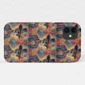 Dia de los Muertos Dapper Skeleton Case-Mate iPhone Hülle (Rückseite (Horizontal))