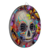 Día de los Muertos Dartscheibe (Vorderseite Links)
