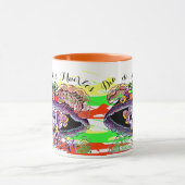 Dia de Los Muertos Day der toten Catrina Tasse (Zentrum)