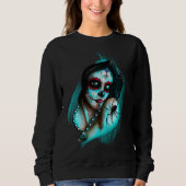 Dia de Los Muertos Day of the Dead Women's Sweatshirt (Vorderseite)