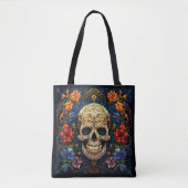 Dia de los Muertos Decorative Toscana Tasche (Vorderseite)