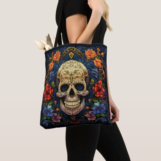 Dia de los Muertos Decorative Toscana Tasche (Von Nahem)