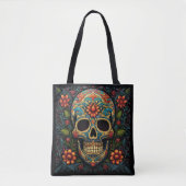 Dia de los Muertos Decorative Toscana Tasche (Vorderseite)