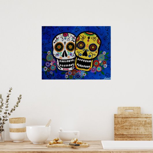 Dia de los muertos DOD Poster (Küche)