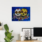 Dia de los muertos DOD Poster (Heimbüro)