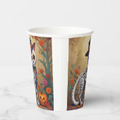 Día de Los Muertos el gato Pappbecher (Rechts)