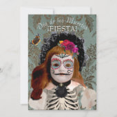Día de los Muertos feiert Einladung (Vorderseite)