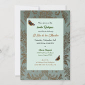 Día de los Muertos feiert Einladung (Rückseite)