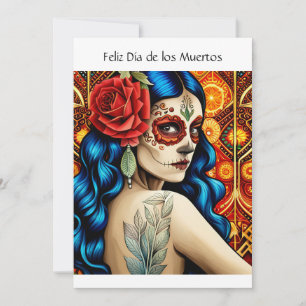 Día de los Muertos Feiertagskarte