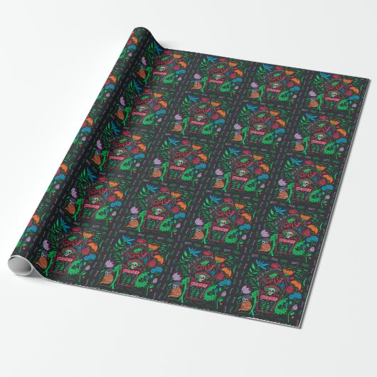 Dia de los Muertos: Festive Card Set Geschenkpapier (Ungerollt)