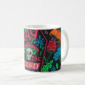 Dia de los Muertos: Festive Card Set Kaffeetasse (VorderseiteRechts)