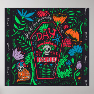 Dia de los Muertos: Festive Card Set Poster