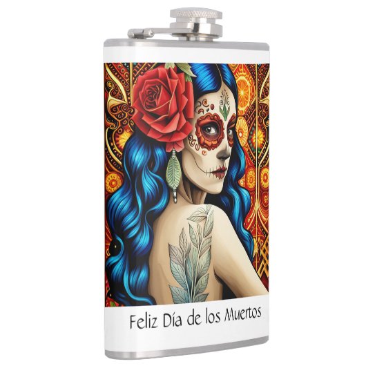 Día de los Muertos Flachmann (Rechts)
