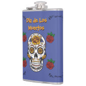 Dia de Los Muertos Flachmann (Links)