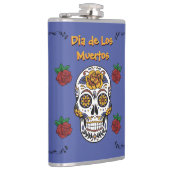 Dia de Los Muertos Flachmann (Rechts)