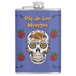 Dia de Los Muertos Flachmann