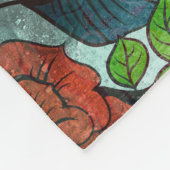 Dia De Los Muertos Fleecedecke (Ecke)