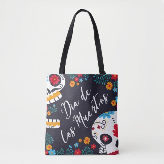 Dia de los Muertos| Gesamtbeutel Tasche (Vorderseite)
