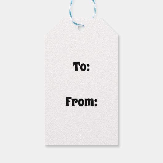 Dia de los Muertos Geschenkanhänger (Rückseite)