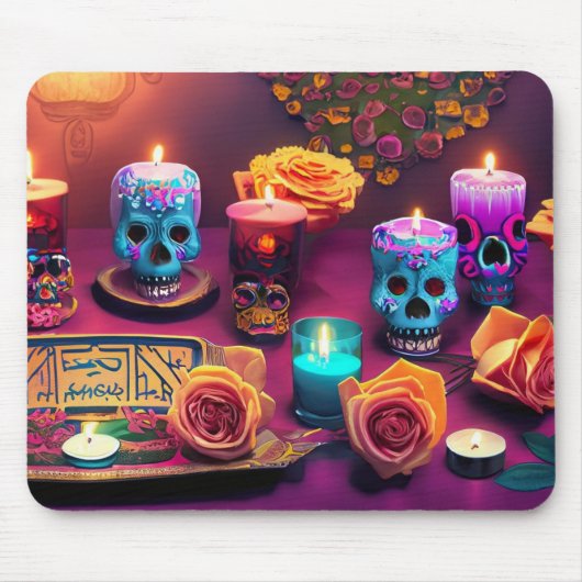 Día de los Muertos Geschenkidee Mousepad (Vorne)
