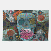 Dia De Los Muertos Geschirrtuch (Horizontal)