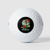 Dia de los muertos golfball (Vorderseite)
