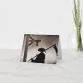 Dia De Los Muertos Grußkarte Karte (Vorderseite)