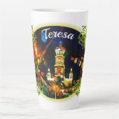 Dia de Los Muertos Guadalupe Church PV-190130 Milchtasse (Vorderseite)