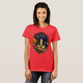 Dia de Los Muertos Guadalupe Church PV-190130 T-Shirt (Vorne ganz)