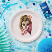 Dia De Los Muertos & Halloween-Party Pappteller (Party)