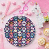 Dia de Los Muertos Halloween Pattern Paper Teller (Party)
