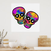 Dia De Los Muertos - Happy Couple Poster (Küche)