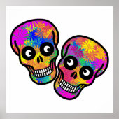 Dia De Los Muertos - Happy Couple Poster (Vorne)
