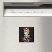 Dia De Los Muertos Hundeperformance Magnet (In Situ (Geschirrspüler))
